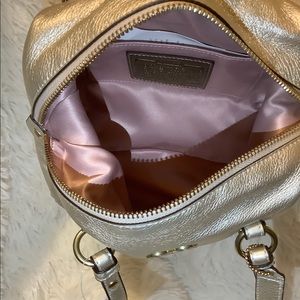 Julia Gold Mini Satchel